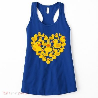 Funny Rubber Duck Gift Duckies Lovers Gift Women's Tank Top