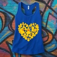 Funny Rubber Duck Gift Duckies Lovers Gift Women's Tank Top thumb 3