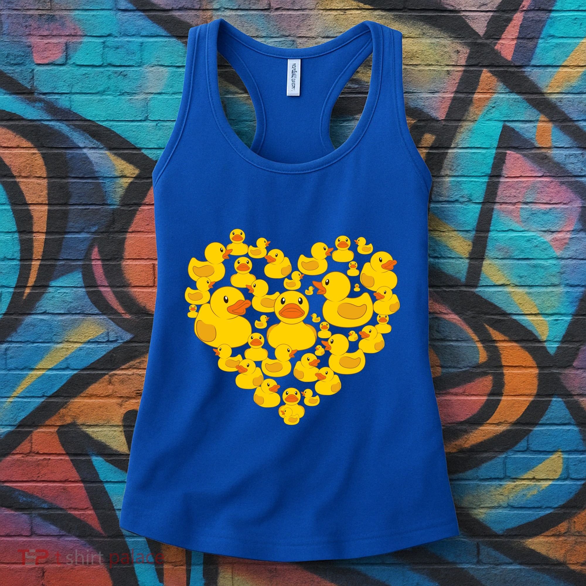 Funny Rubber Duck Gift Duckies Lovers Gift Women's Tank Top