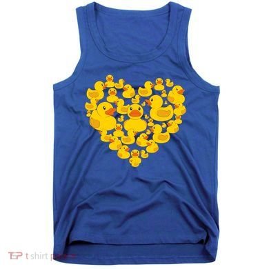 Funny Rubber Duck Gift Duckies Lovers Gift Tank Top