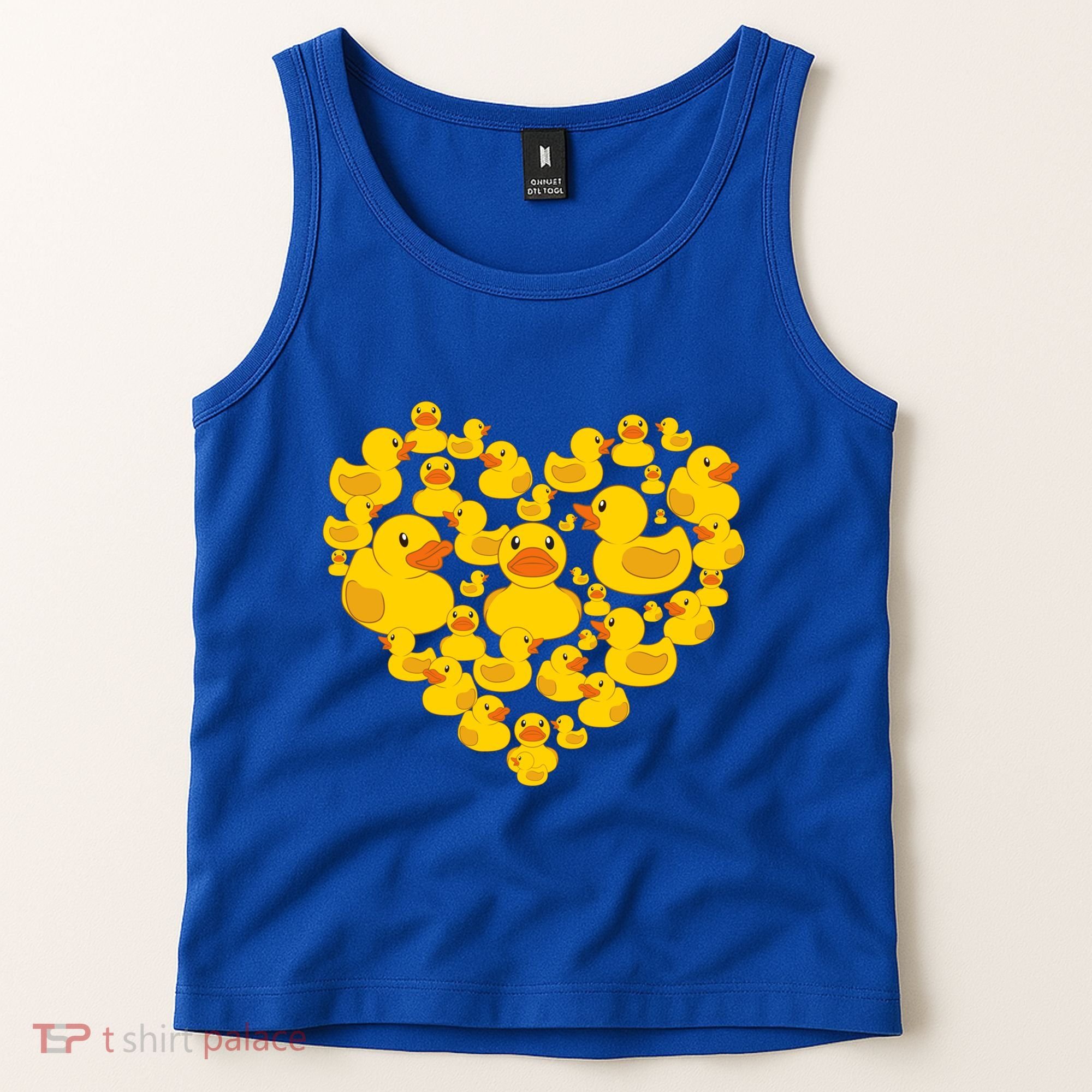 Funny Rubber Duck Gift Duckies Lovers Gift Tank Top