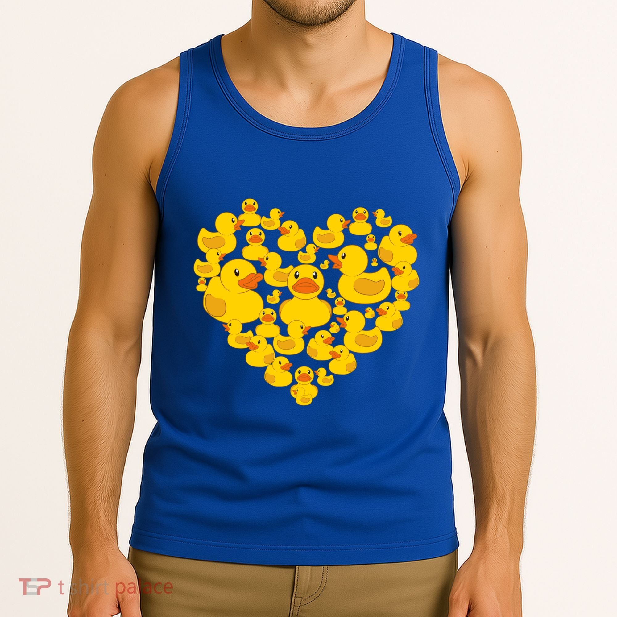 Funny Rubber Duck Gift Duckies Lovers Gift Tank Top