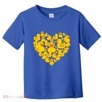 Funny Rubber Duck Gift Duckies Lovers Gift Toddler T-Shirt thumb 0