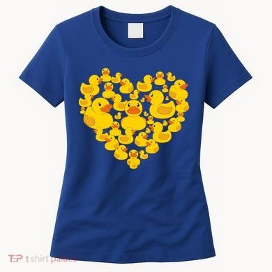 Funny Rubber Duck Gift Duckies Lovers Gift Women's T-Shirt