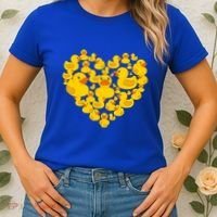 Funny Rubber Duck Gift Duckies Lovers Gift Women's T-Shirt thumb 2