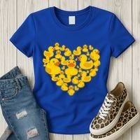 Funny Rubber Duck Gift Duckies Lovers Gift Women's T-Shirt thumb 3