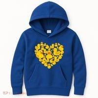 Funny Rubber Duck Gift Duckies Lovers Gift Kids Hoodie thumb 0