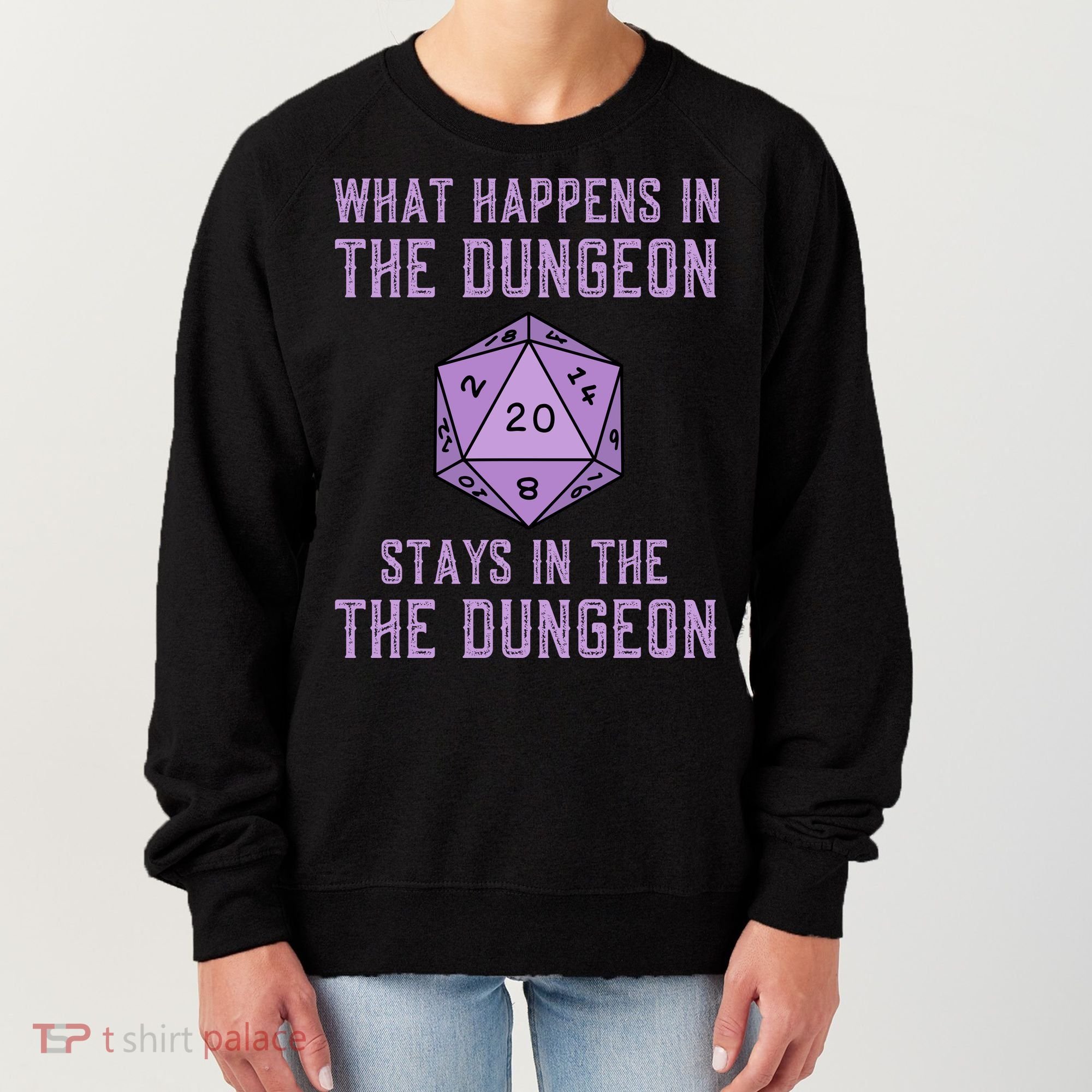 Funny RPG D20 Dungeon Game Gift Women's Sweatshirt