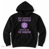 Funny RPG D20 Dungeon Game Gift Hoodie thumb 0