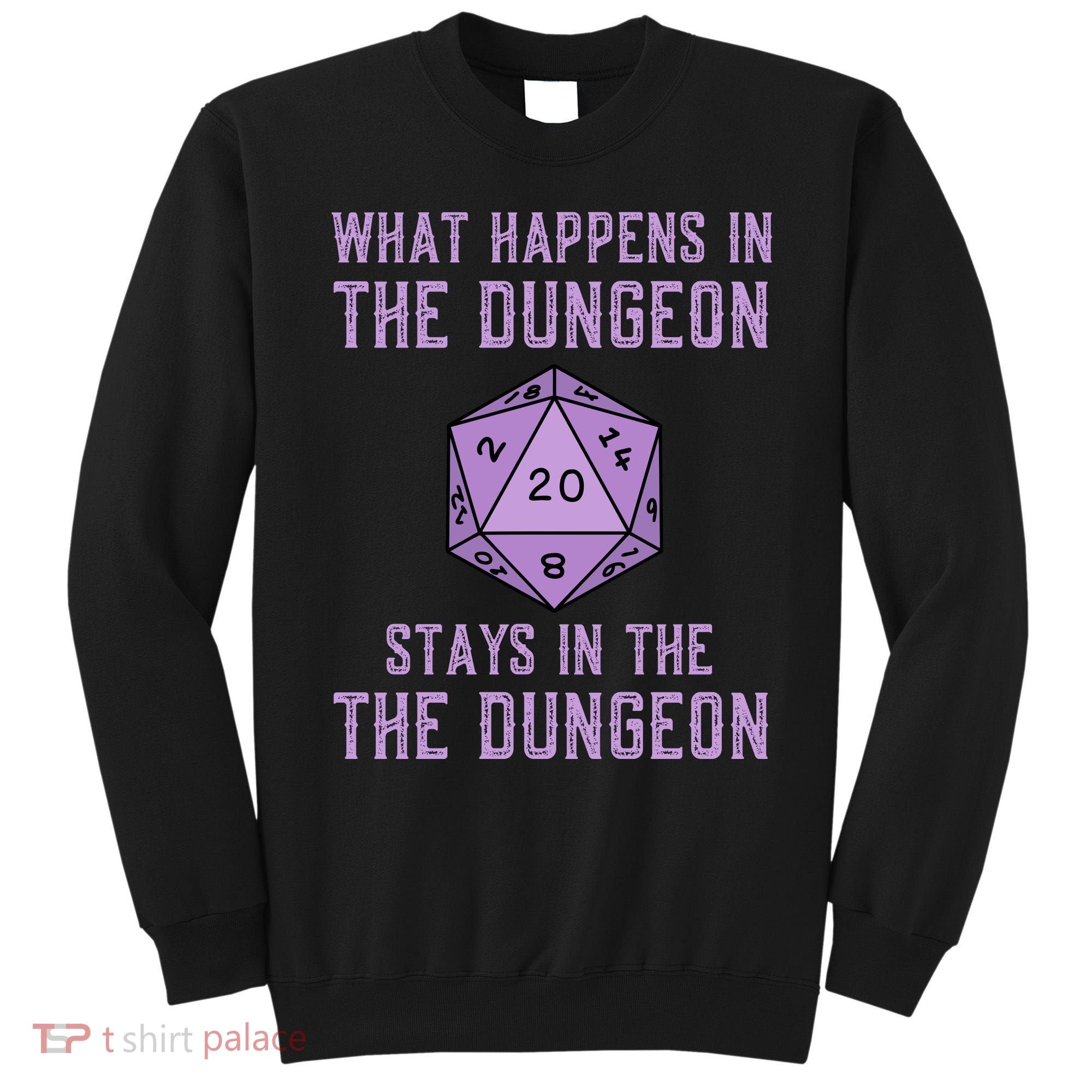 Funny RPG D20 Dungeon Game Gift Sweatshirt