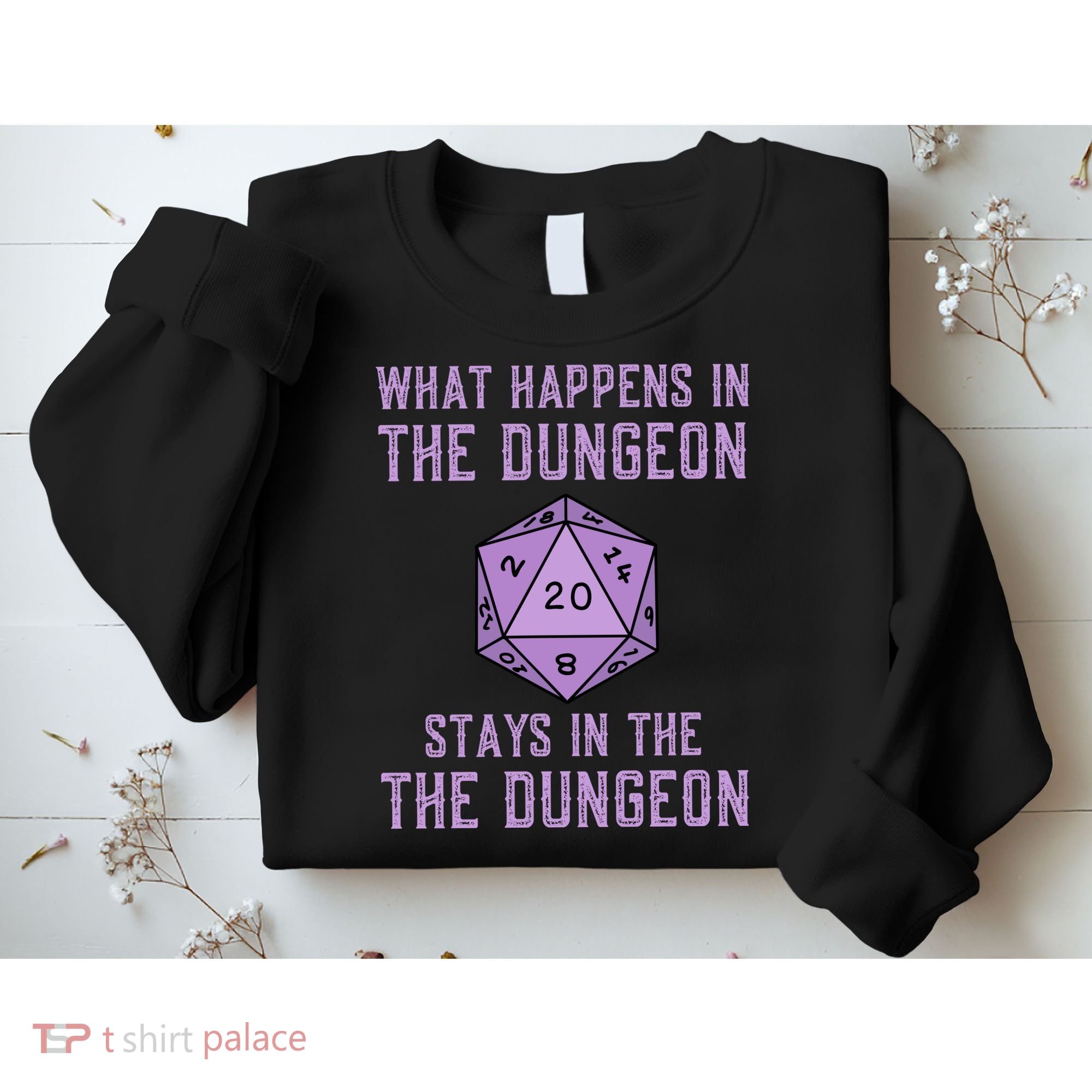 Funny RPG D20 Dungeon Game Gift Sweatshirt