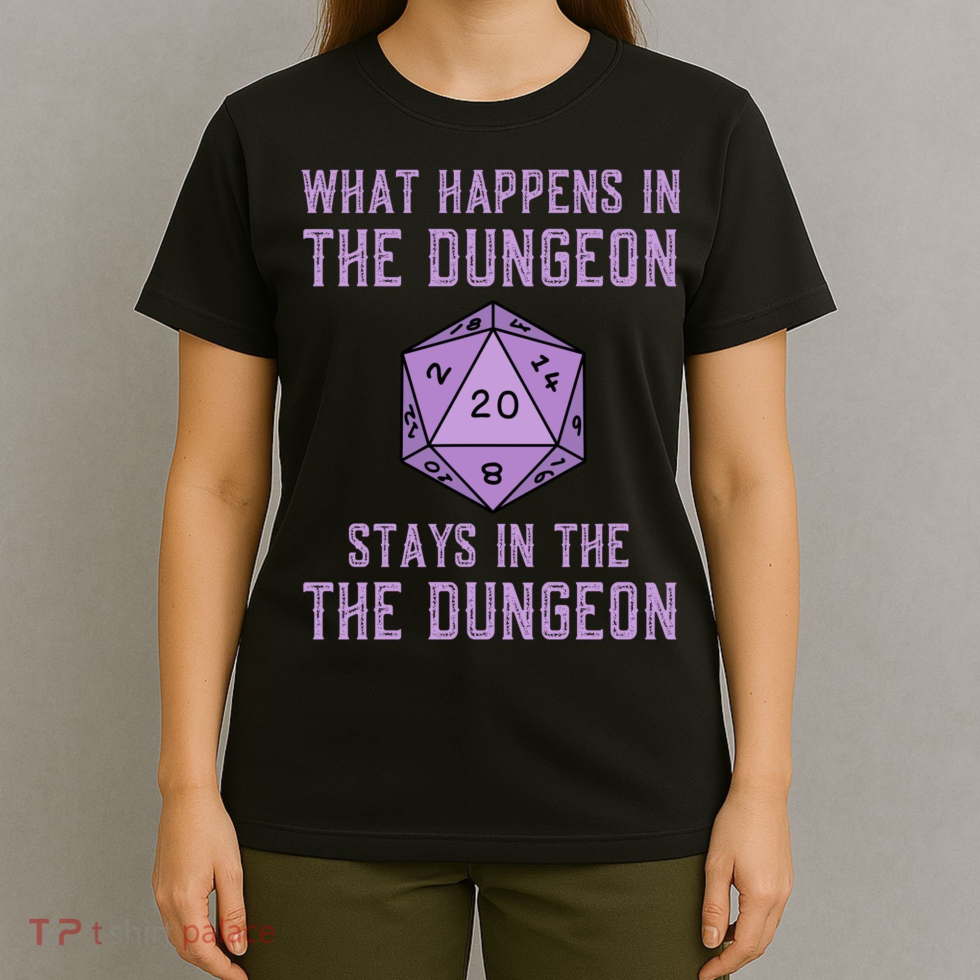 Funny RPG D20 Dungeon Game Gift T-Shirt