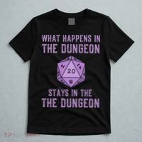 Funny RPG D20 Dungeon Game Gift T-Shirt thumb 5