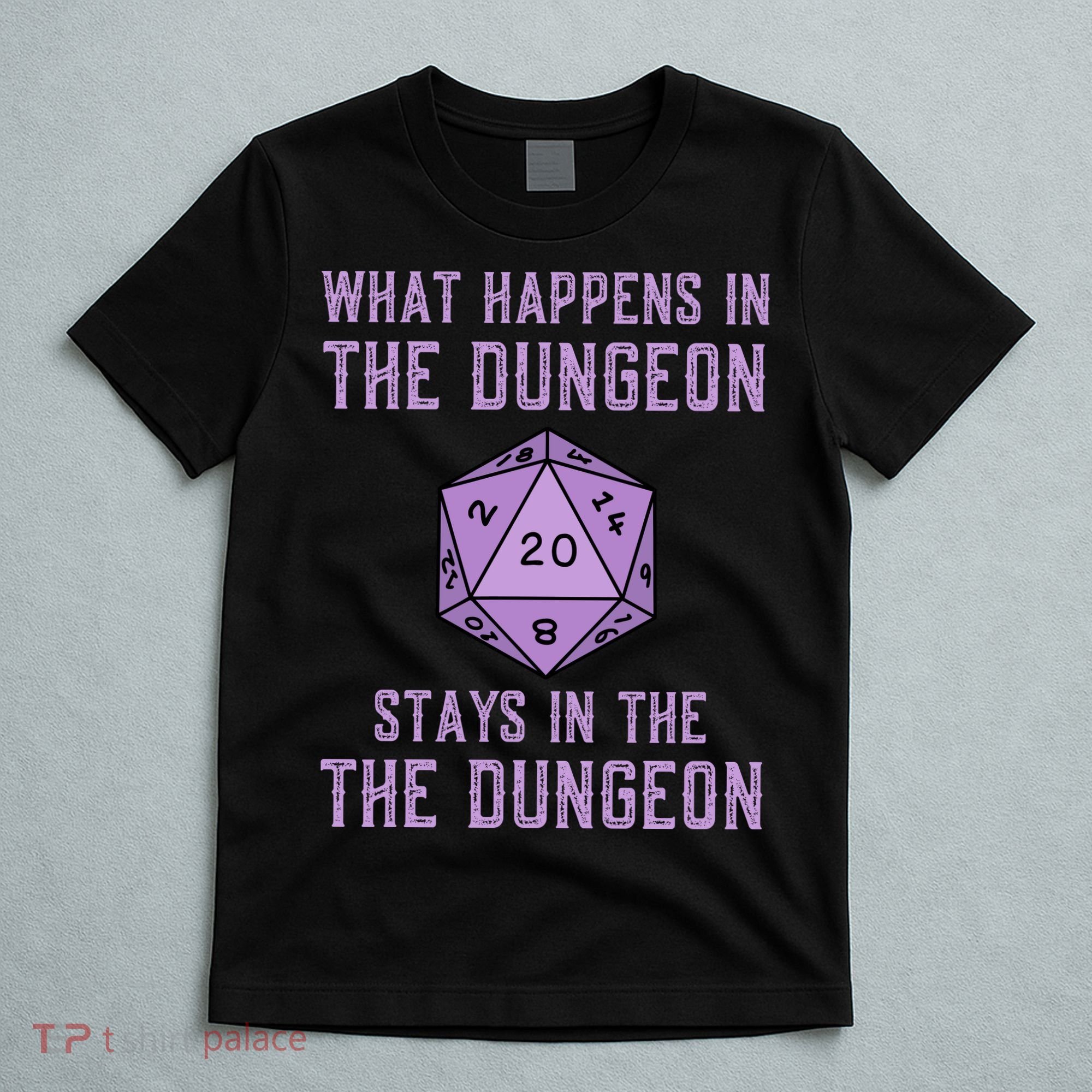 Funny RPG D20 Dungeon Game Gift T-Shirt