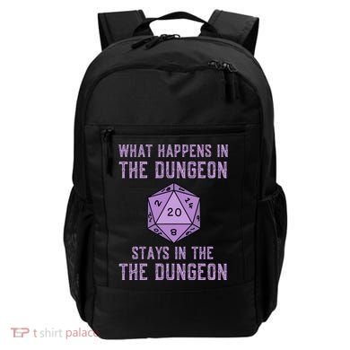 Funny RPG D20 Dungeon Game Gift Backpack