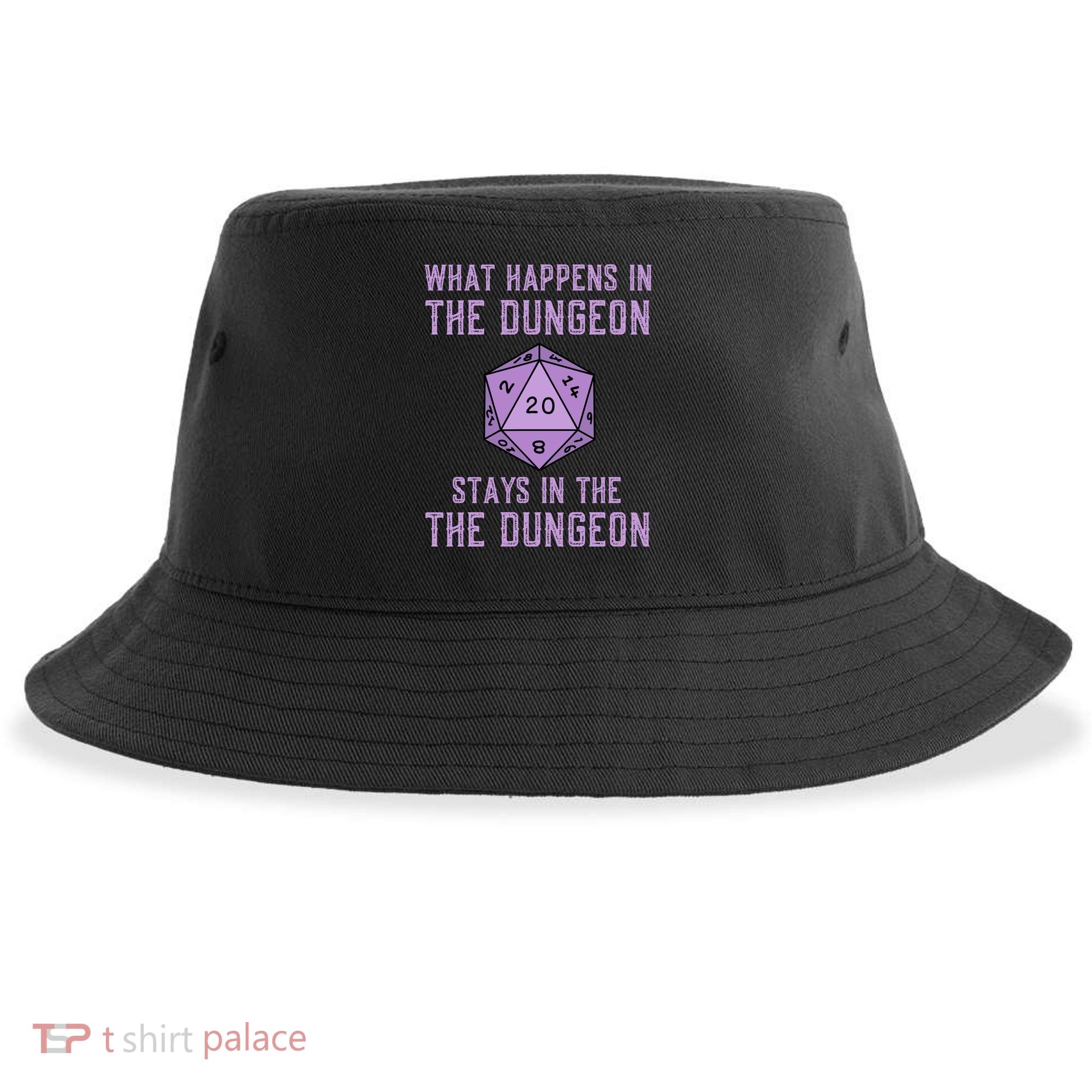 Funny RPG D20 Dungeon Game Gift Sustainable Bucket Hat