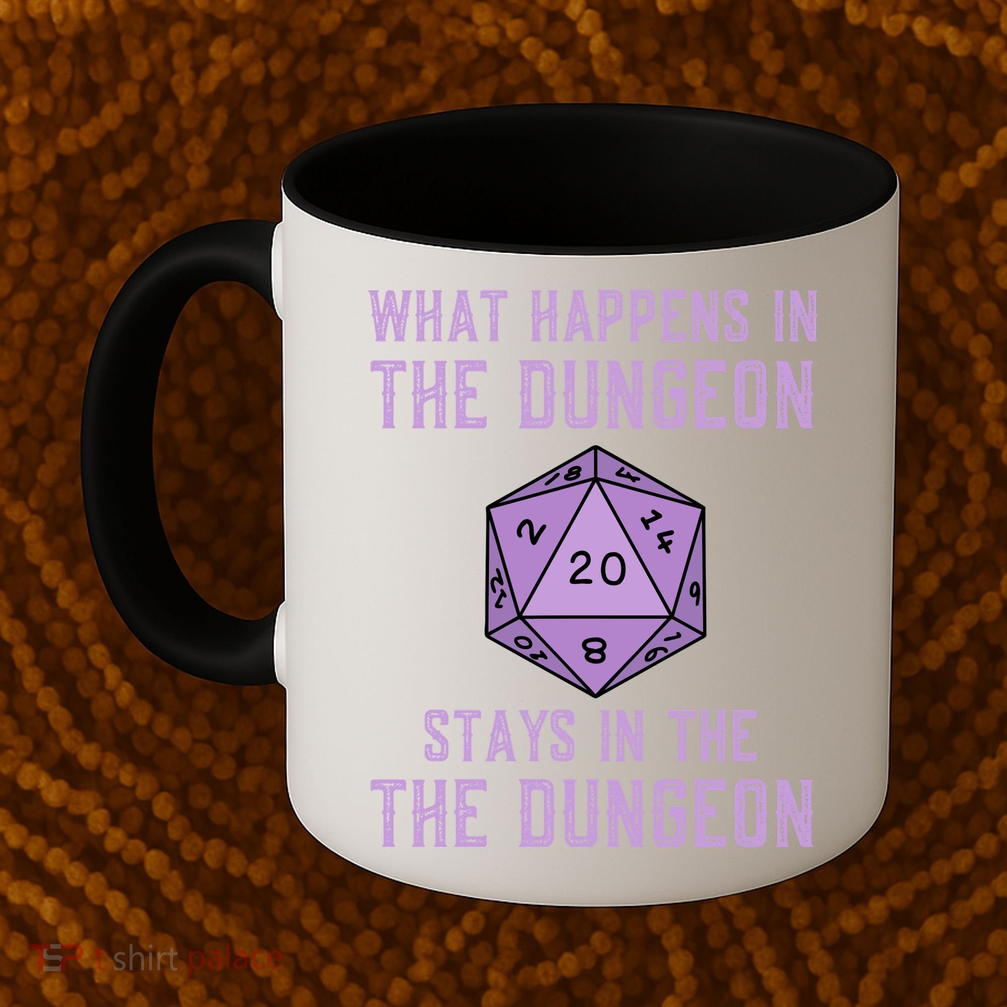 Funny RPG D20 Dungeon Game Gift Coffee Mug