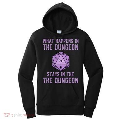 Funny RPG D20 Dungeon Game Gift Women's Hoodie