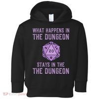 Funny RPG D20 Dungeon Game Gift Toddler Hoodie thumb 0