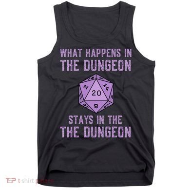 Funny RPG D20 Dungeon Game Gift Tank Top