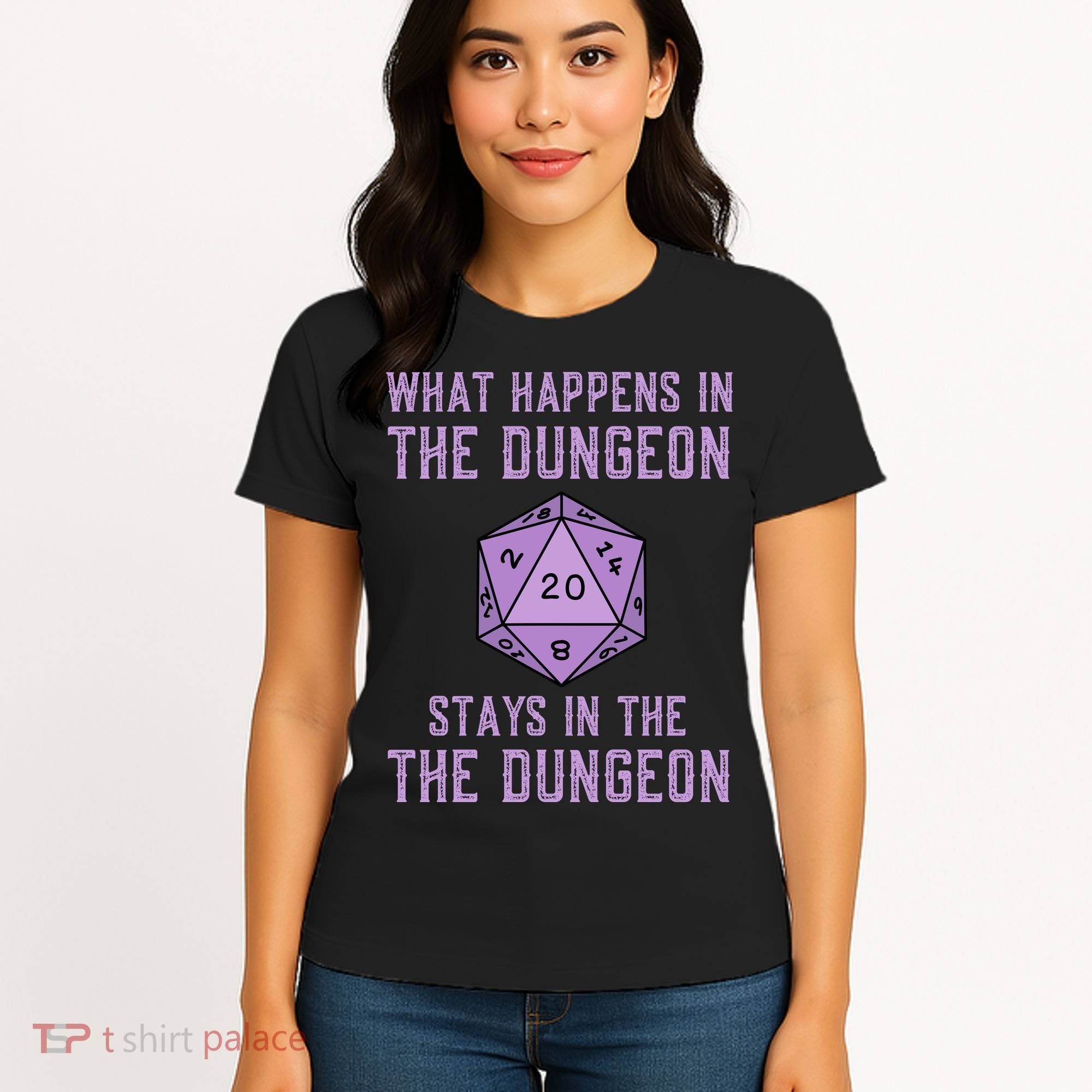 Funny RPG D20 Dungeon Game Gift Women's T-Shirt