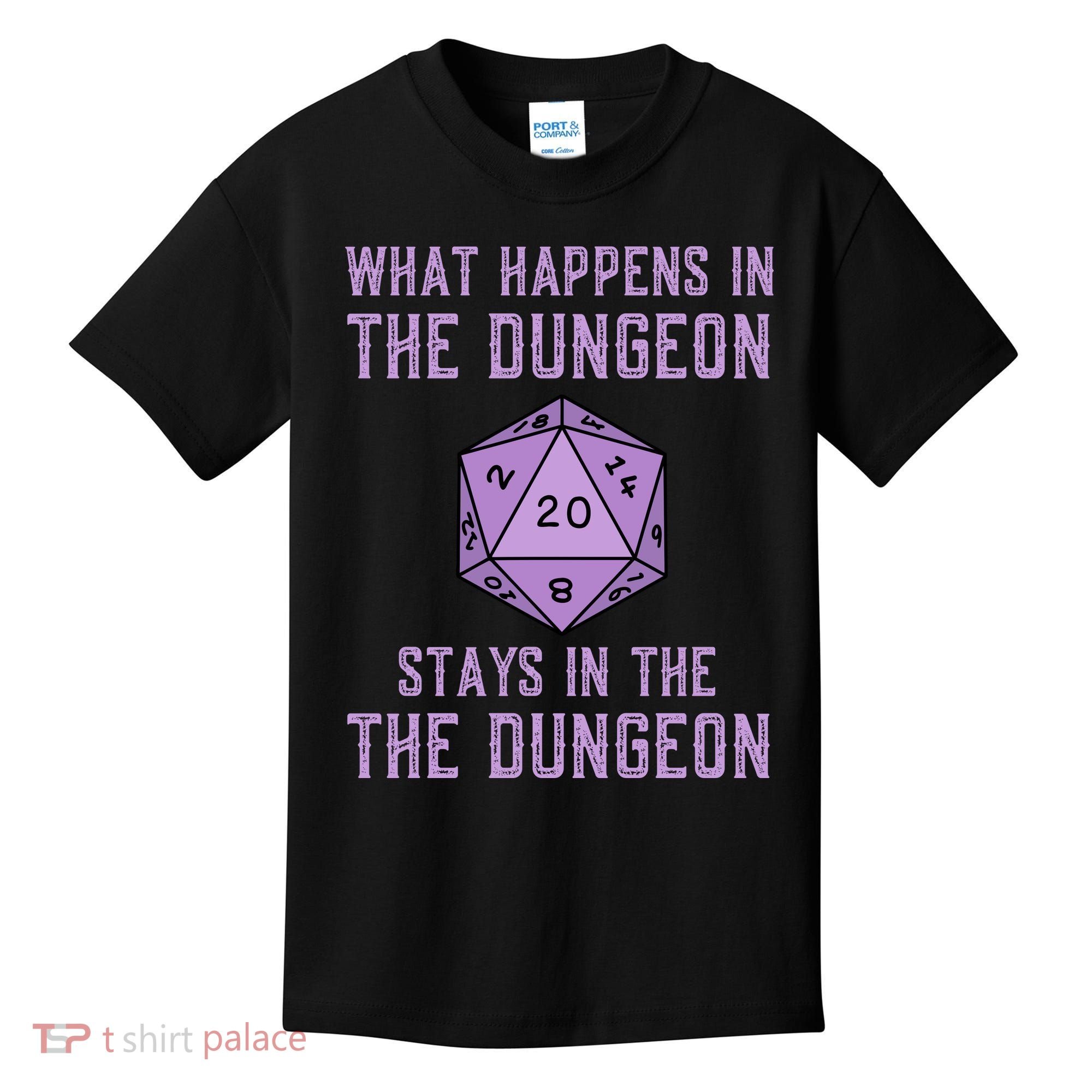 Funny RPG D20 Dungeon Game Gift Kids T-Shirt