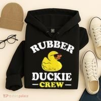 Funny Rubber Duck Yellow Duckie Crew Bath Ducks Duckling Toy Hoodie thumb 4