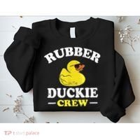 Funny Rubber Duck Yellow Duckie Crew Bath Ducks Duckling Toy Sweatshirt thumb 2