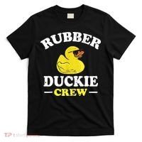 Funny Rubber Duck Yellow Duckie Crew Bath Ducks Duckling Toy T-Shirt thumb 0