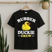 Funny Rubber Duck Yellow Duckie Crew Bath Ducks Duckling Toy T-Shirt thumb 2