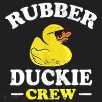 Funny Rubber Duck Yellow Duckie Crew Bath Ducks Duckling Toy Beanie thumb 2