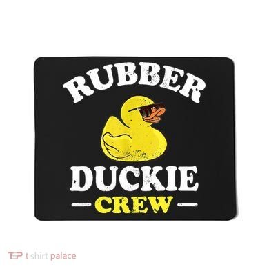 Funny Rubber Duck Yellow Duckie Crew Bath Ducks Duckling Toy Mousepad