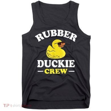 Funny Rubber Duck Yellow Duckie Crew Bath Ducks Duckling Toy Tank Top