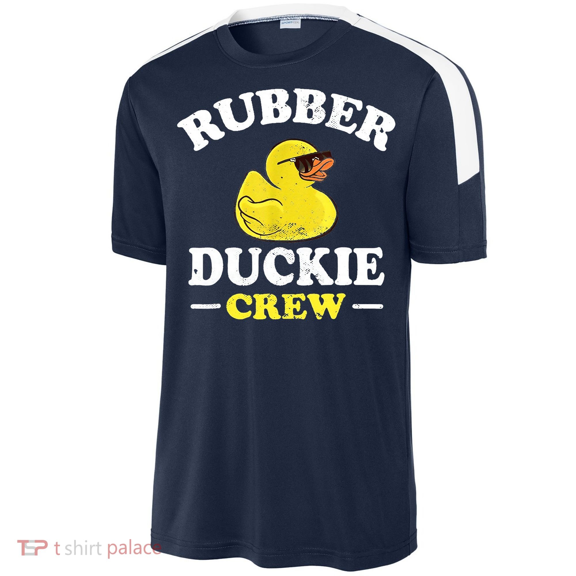 Funny Rubber Duck Yellow Duckie Crew Bath Ducks Duckling Toy Sport-Tek Competitor United Soccer Jersey
