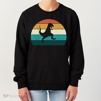 Funny Retro Dinosaur Gift Great Dino TRex TRex Lovers Gift Women's Sweatshirt
