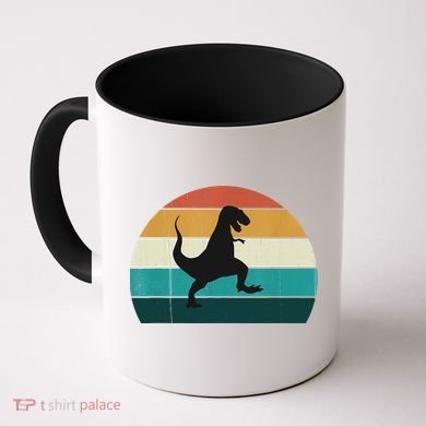 Funny Retro Dinosaur Gift Great Dino TRex TRex Lovers Gift Coffee Mug