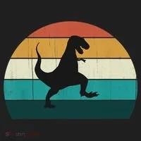 Funny Retro Dinosaur Gift Great Dino TRex TRex Lovers Gift Beanie thumb 2