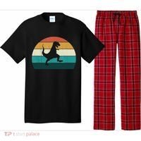 Funny Retro Dinosaur Gift Great Dino TRex TRex Lovers Gift Pajama Set thumb 0