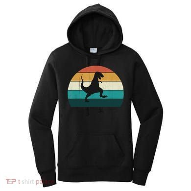 Funny Retro Dinosaur Gift Great Dino TRex TRex Lovers Gift Women's Hoodie