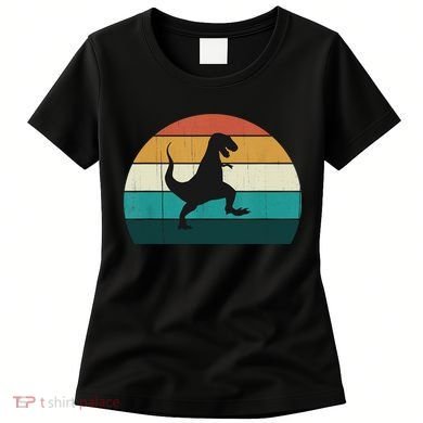 Funny Retro Dinosaur Gift Great Dino TRex TRex Lovers Gift Women's T-Shirt