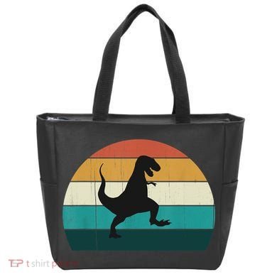 Funny Retro Dinosaur Gift Great Dino TRex TRex Lovers Gift Tote Bag