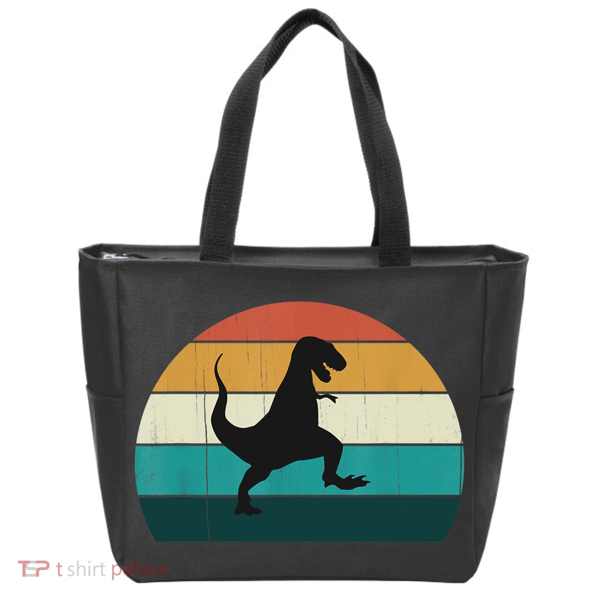 Funny Retro Dinosaur Gift Great Dino TRex TRex Lovers Gift Tote Bag