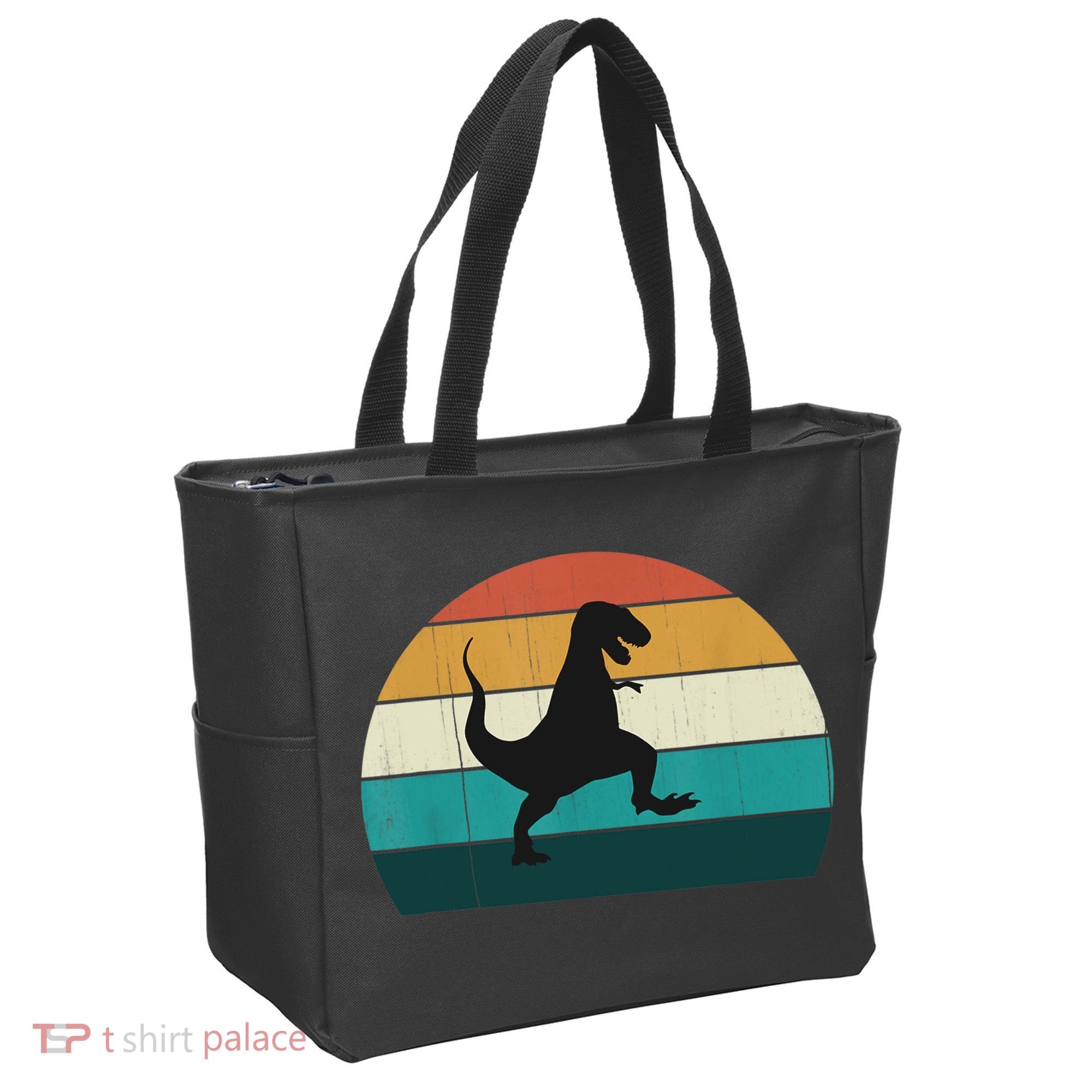 Funny Retro Dinosaur Gift Great Dino TRex TRex Lovers Gift Tote Bag