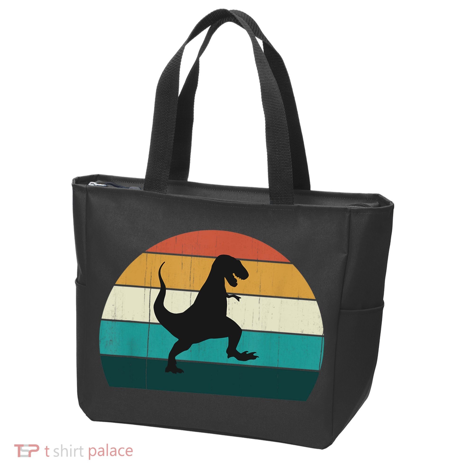 Funny Retro Dinosaur Gift Great Dino TRex TRex Lovers Gift Tote Bag