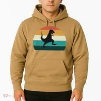 Funny Retro Dinosaur Gift Great Dino TRex TRex Lovers Gift Hoodie thumb 2