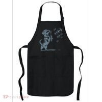 Funny Retro Dachshund Wiener Dog Blowing Bubbles Doxie Mom Apron thumb 0