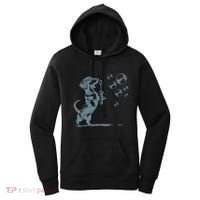 Funny Retro Dachshund Wiener Dog Blowing Bubbles Doxie Mom Women's Hoodie thumb 0
