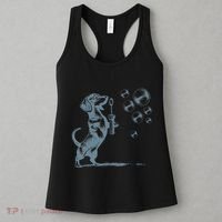 Funny Retro Dachshund Wiener Dog Blowing Bubbles Doxie Mom Women's Tank Top thumb 3