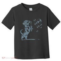 Funny Retro Dachshund Wiener Dog Blowing Bubbles Doxie Mom Toddler T-Shirt thumb 0