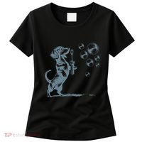 Funny Retro Dachshund Wiener Dog Blowing Bubbles Doxie Mom Women's T-Shirt thumb 0